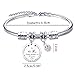 MNBVBV Pulsera Tía Regalo pulsera tía sobrina con Grabado Colgante: La mejor tía del mundo Regalos de cumpleaños para Mujer Pulsera de Plata Imagen de MNBVBV Pulsera Tía Regalo pulsera tía sobrina con Grabado Colgante: La mejor tía del mundo Regalos de cumpleaños para Mujer Pulsera de Plata
