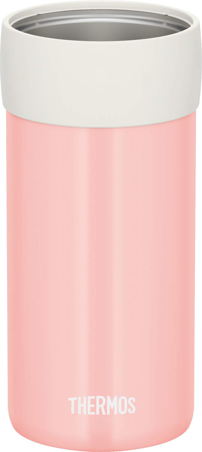 Thermos JCB-500 CP Insulated Can Holder for 16.9 fl oz (500 ml) Cans, Coral Pink