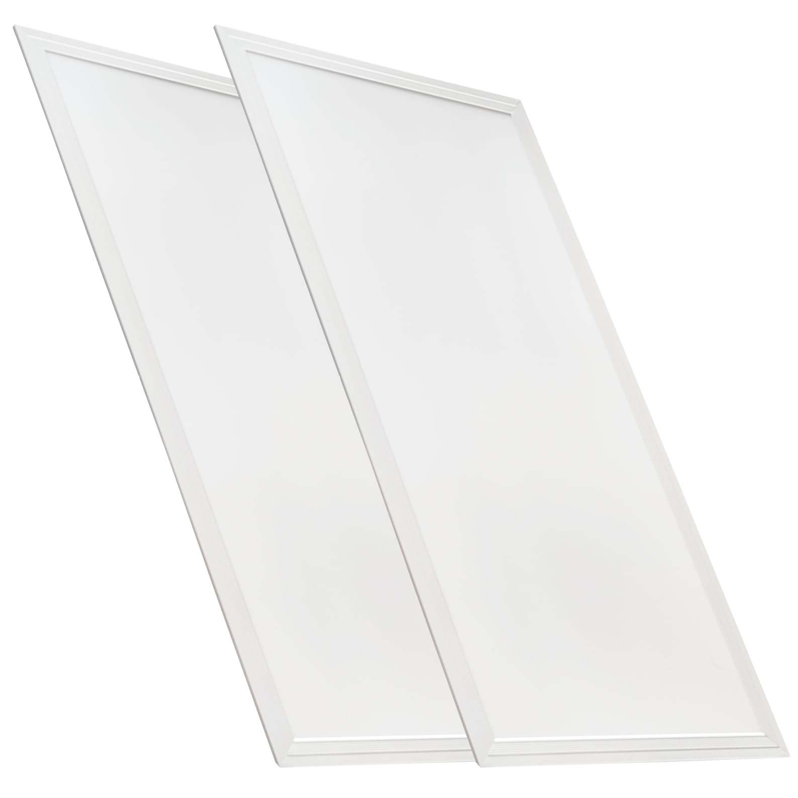 LED ATOMANT Confezione da 2 Pannello LED 60x30cm 36W, CCT (Selettore di Colore Bianco Caldo, Neutro e Freddo), 4000 Lumen, Driver incluso