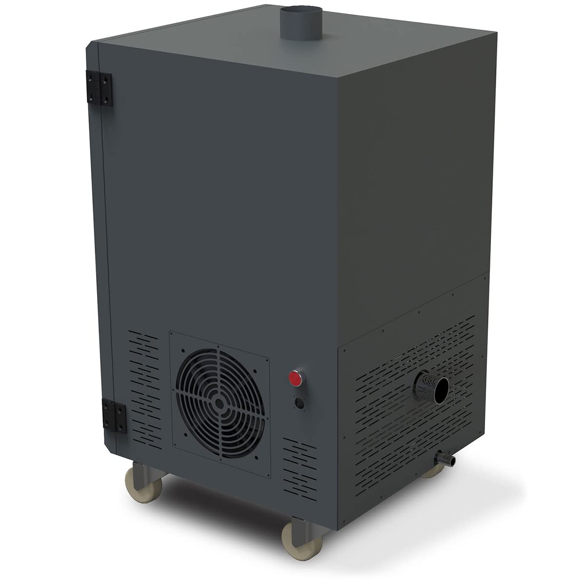 USA CALCA 100W Universal Fume Extractor Filter Air Purifier 164m³/h for A3/ 24in DTF Powder Shakers Direct to Film Printing JS50 Smoke Filter