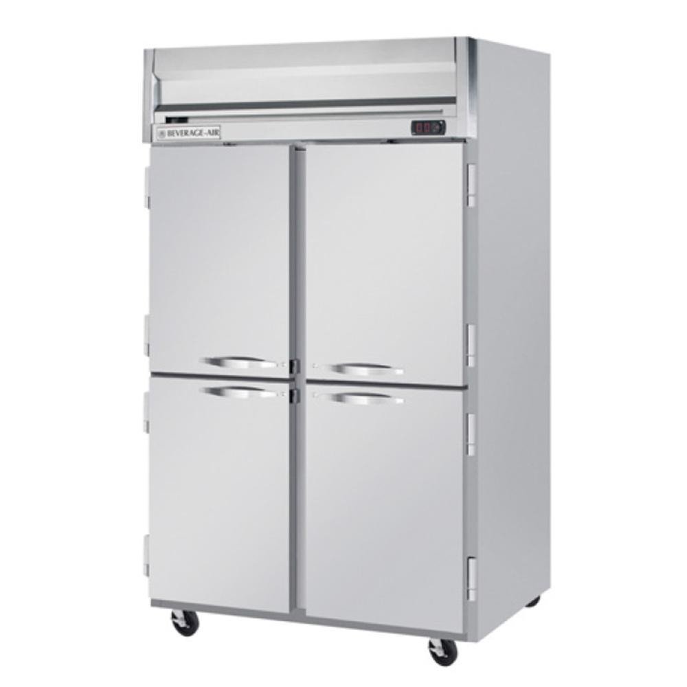 Beverage-Air HFPS2-1HS Horizon Series Two Section Solid Half Door Reach-In Freezer 49 cu.ft. Capacity Stainless Steel Exterior and by Beverage Air – 49.0 cubic_feet, Model HFPS21HS