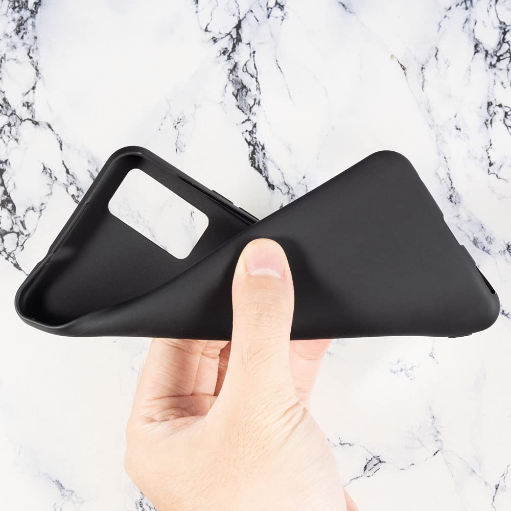 Custodia In TPU Per ZTE Blade A71, Cover Morbida Antiurto, Sottile E Antigraffio, Colore Nero