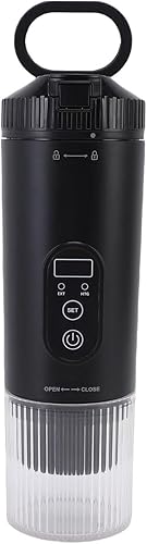 Zunate Portable Coffee Maker Espresso Machine, Travel Coffee Maker for Camping, 100W 21Bar Cordless Heating Capsule Machine, Efficient Heating