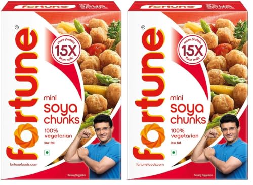 Image of Fortune Mini Chunks, 200 Grams / 225g (Weight may vary) (Pack of 2)