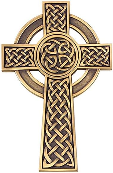 Trinity Church Supply Knotted Celtic Cross Religious Wall Crosseses for Home Decor Hanging, 8 Inch Height