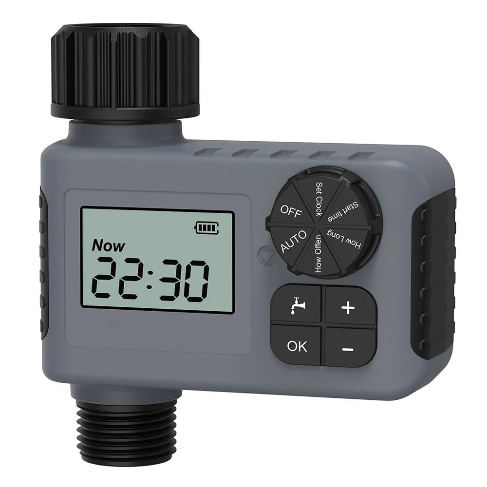 1 Uds. Válvula de agua inteligente temporizador de riego controlador