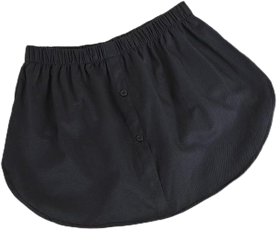Skort Women's False Hem Inner Half-body Skirt Shirt Hem for Women