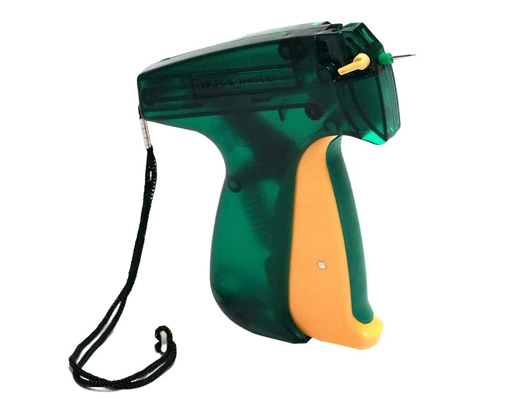Stich Gun Stitch Stapler for Clothes – Clothing Tag Gun Clothes Stapler Gun Stitch – Includes 2 Fine Needles & 2,800 Micro Fasteners (1,400 Black & 1,400 White)