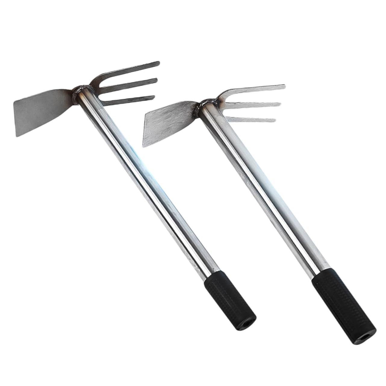 YARNOW 2 Piezas Azada de Jardinería de Doble Uso Herramienta Manual para Cultivo Azada de Jardín para Búsqueda de Objetos