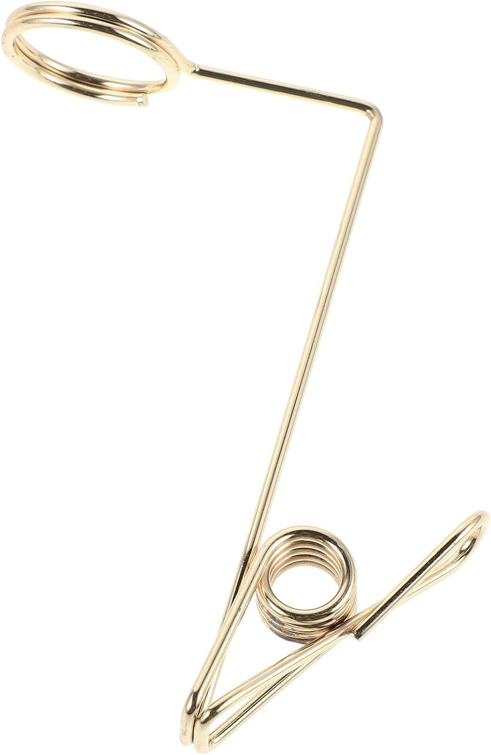 KOMBIUDA Glass Rim Garnish Holder: Martini Olive Picks - DIY Drink Decoration Clip - Barware Accessory for Home Bars Restaurants Molecular Gastronomy Creations Z Shape