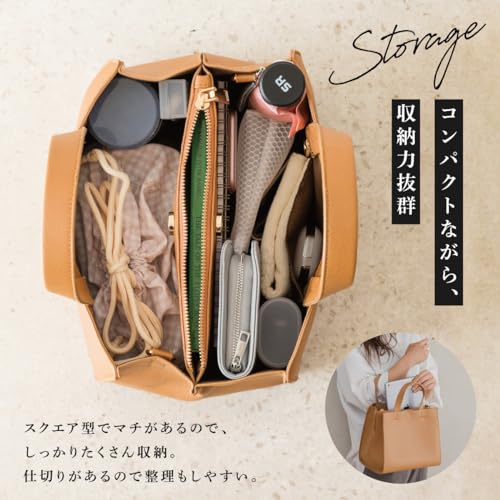 ミウォルナ トートバッグ ショルダーバッグ ハンドバッグ レディース 2way ミニトートバッグ 斜め掛け 軽量 大容量 の商品画像 4