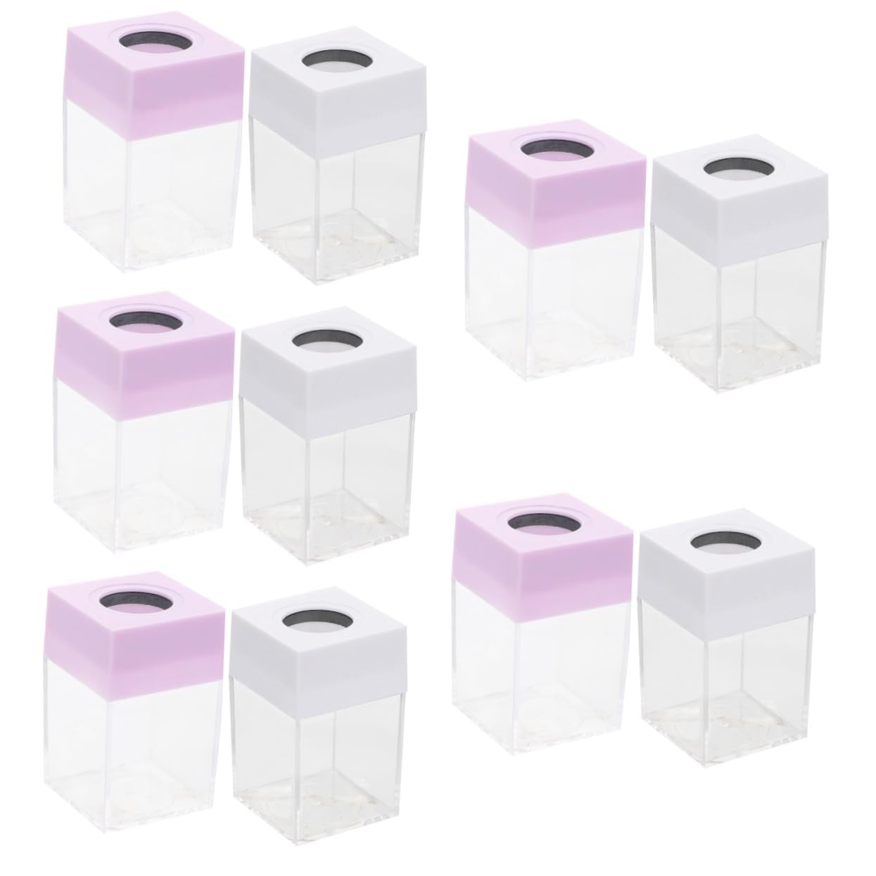 Lurrose 10pezzi Clip Organizer Per Per Graffette e Piccole Forniture Colori Macaron