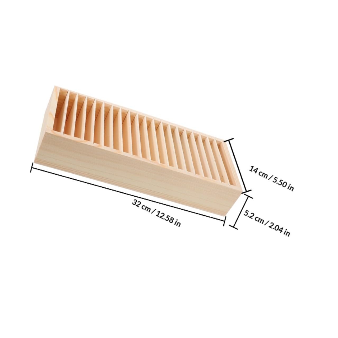 Scatola di Legno Porta Biglietti da Visita e Biglietti D’auguri Scomparti Multipli, Organizer da Scrivania per Ufficio, Contenitore Staccabile per Gioielli e Accessori, Set 2