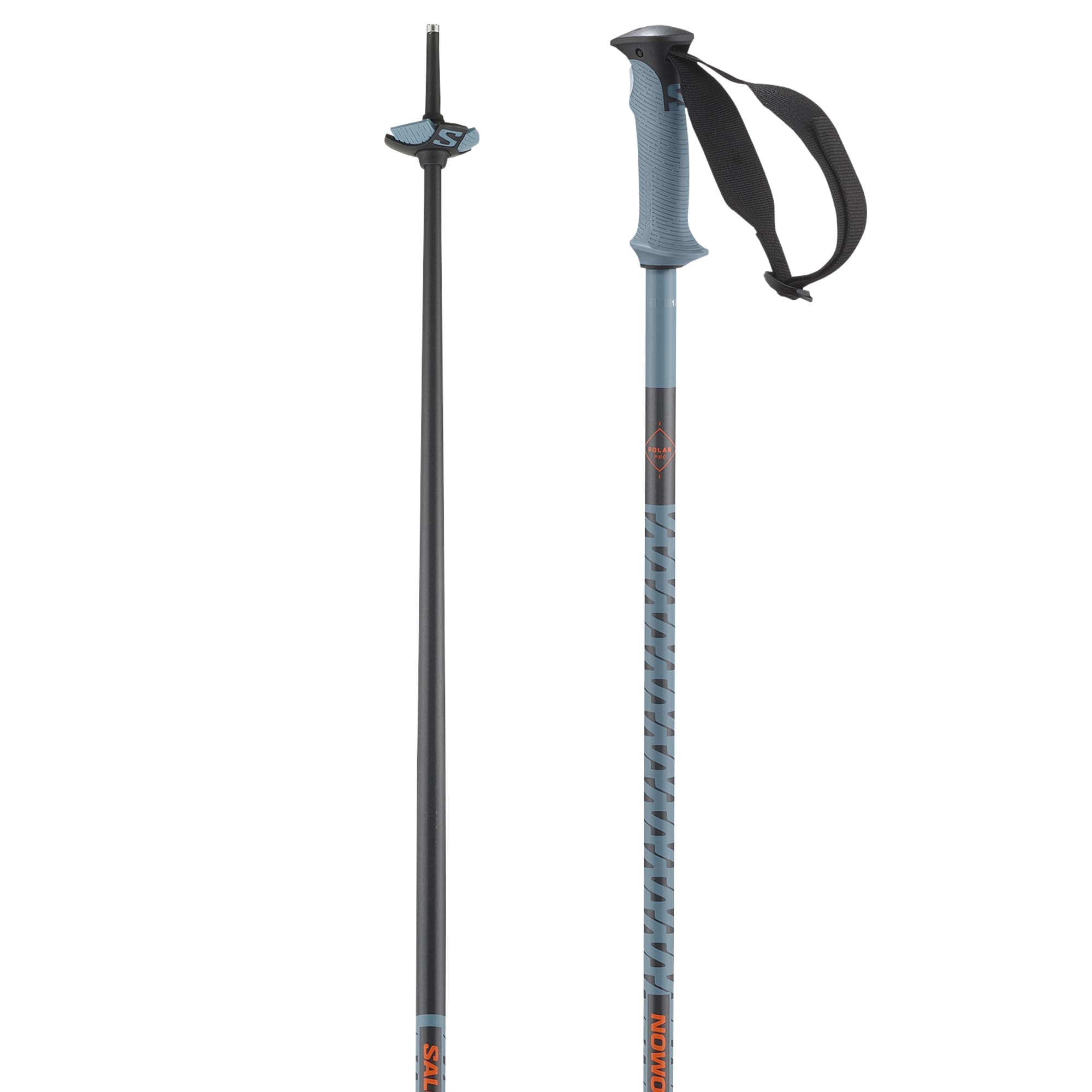 Salomon POLAR PRO Trekking Poles for Trail Running, Lightweight Durable Hiking Poles for Mountain Adventures and Trekking, Copen Blue, 105cm