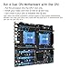 MACHINIST X99 Dual CPU Motherboard LGA 2011-V3, for Intel Xeon E5 v3 v4 CPU Processor, DDR4 Max Support 256GB, Gigabit LAN, PCIe 3.0, NGFF/NVME M.2, SATA 3.0, USB 3.0, E-ATX Server PC Mainboard