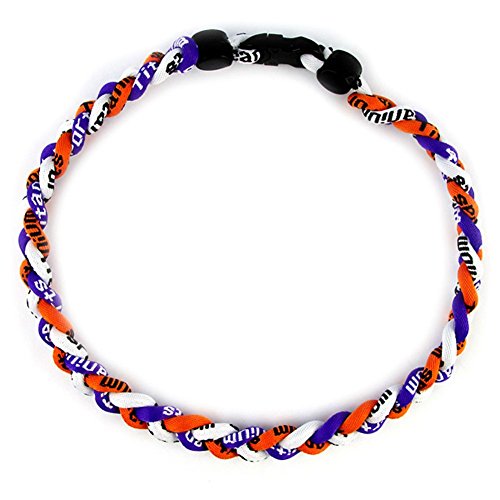 MapofBeauty Sport Style Three Colors Fashion Three Braided Rope Tornado Necklace