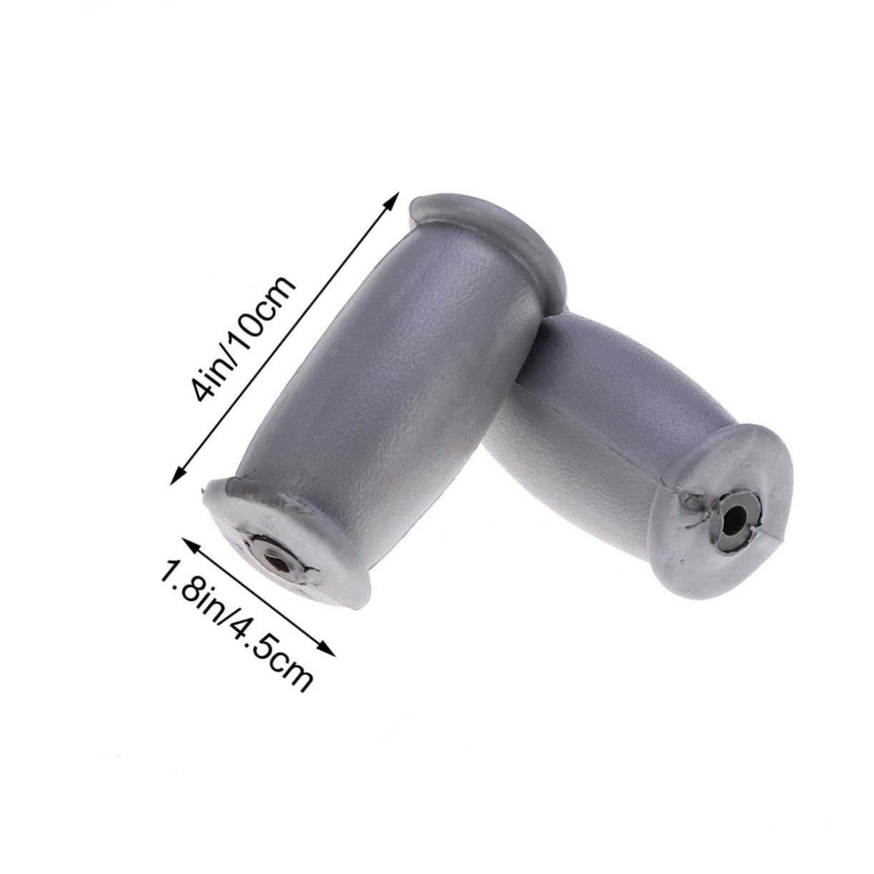 HOUDERCO Crutch Hand Grip Crutch Accessories Non-slip Grip Comfort Pads Replacement Handles for Aluminum/wood