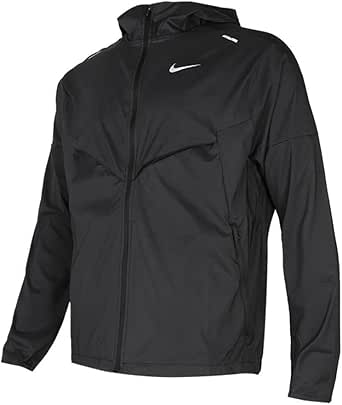 NIKE(ナイキ) ウインドランナー ウーブン フード付き 軽量ランニングジャケット ブラック 国内正規品 CZ9071 010 (Lサイズ)