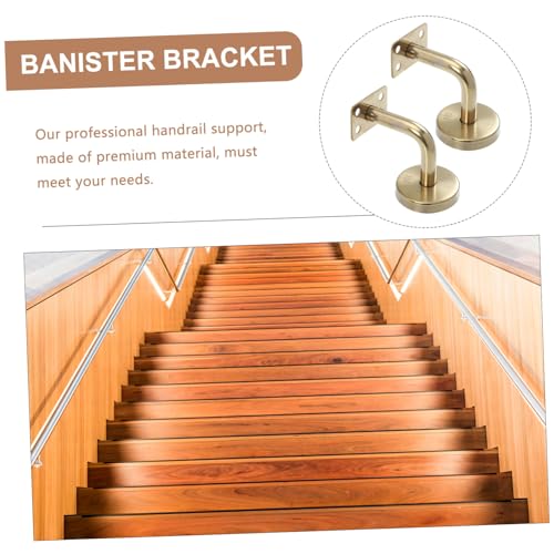 Soportes de barandilla acero inoxidable para escaleras de exterior e interior 6