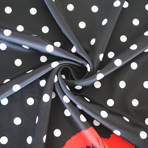 Image of Explore Land Travel Luggage Cover Air Approve Suitcase Protector Fits 18-32 Inches Case, Polkadot, L, Luggage Cover