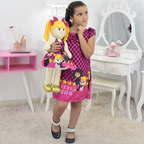 Tal Menina Tal Boneca Helo - Vestido Poderosa Chefinha Trapézio