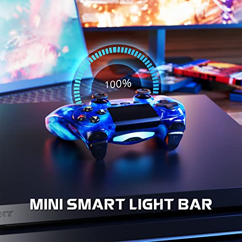 Image of Wireless Controller for PS4, Controller for Sony PlayStation 4, Double Shock 6-Axis Motion Sensor, Sensitive Touch Pad, Built-in Speaker & Stereo Headphone Jack, Compatible with PlayStation 4 /Pro /Slim
