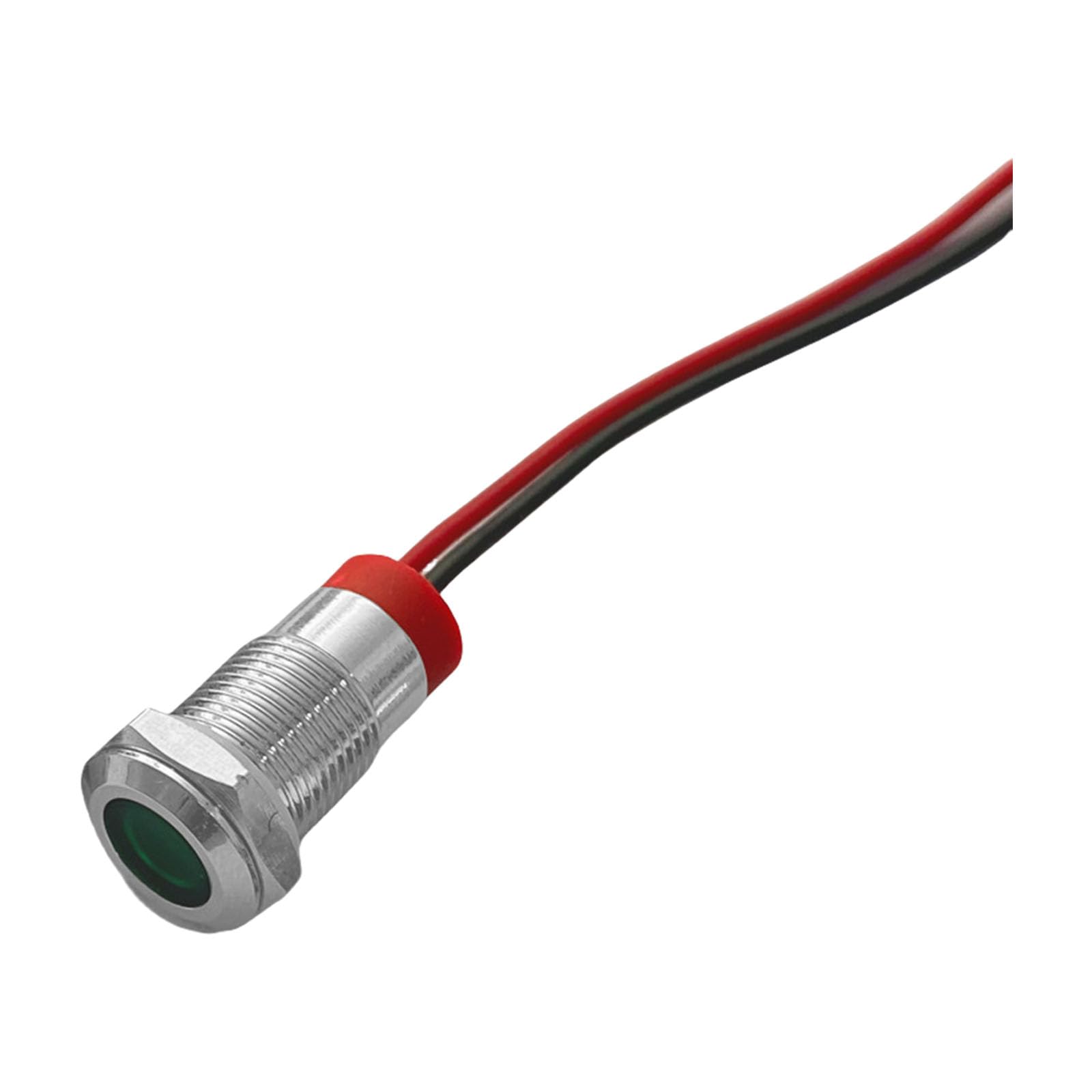 RGYBAO Visibilitys Signals Light Metal Signals Indicators 220V Voltages for Machinery Control Panel and Applications Industrial Waterproof Indicators Light