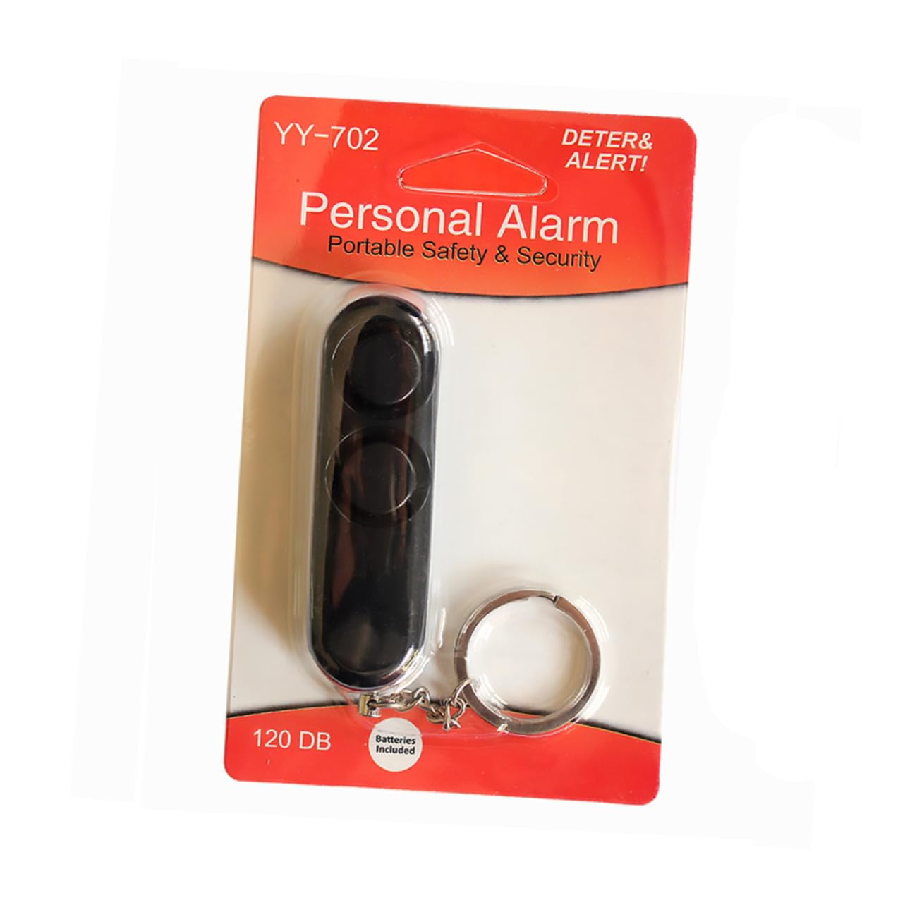 Balacoo Emergency Personal Alarm Keychain 120db Loud Buzzer for Women Elderly Boys and Girls and Adventurers Compact Easy to Use