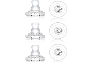 Lox Earring Backs: Secure, Hypoallergenic Earring Replacements for Studs and Droopy Earrings