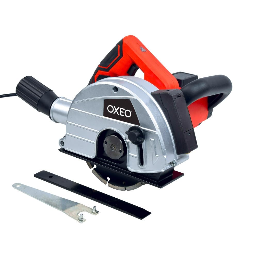 Rainureuse Laser 1700w - 2 disques diamantées Ø150mm - Largeur saignée : 14-19-29 mm - Profondeur : min 10mm a 40mm