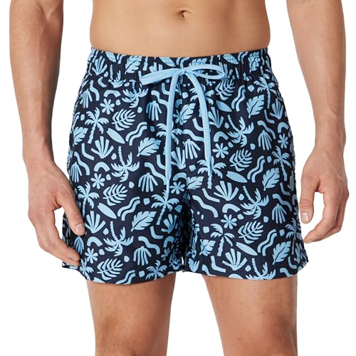 Image of Amazon Essentials Men's Swim Trunks with Mesh Lining, Pockets, Drawstring Closure