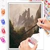 Rocky Landscape in The Elbe Sandstone Mountains Painting by Kasbah Friedrich DIY 5D Diamond Painting Kits DIY Arts Craft for Home Wall Decor Birthday Gifts #2