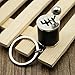 Waterwood Creative Auto Part Model Gear Box Shifter Keychain Key chain Ring-Silver&Black