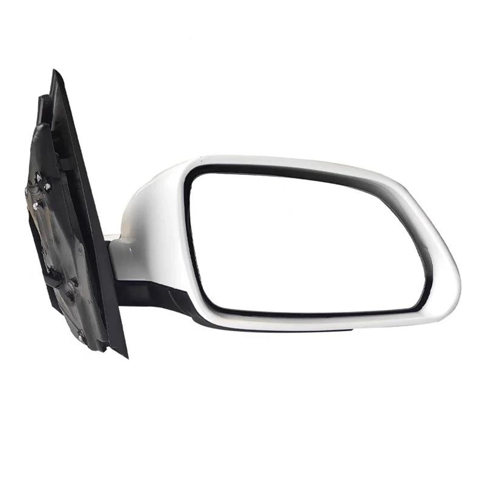 FUNFOB Specchietti Esterni Completi per VW per Polo 2006-2010 Indicatori Direzione Riscaldamento Regolazione Elettrica Porta Ala Laterale Gruppo Specchietto Retrovisore Specchio(Blu,Electric R)