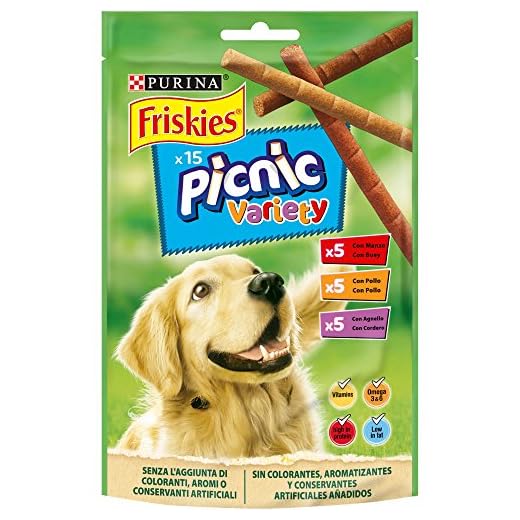 Purina Friskies Picnic Variety golosinas y chuches para perros 126 g