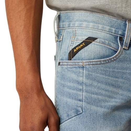 Image of Ariat Men's Rebar M4 Relaxed DuraStretch Basic Stackable Straight Leg Jean