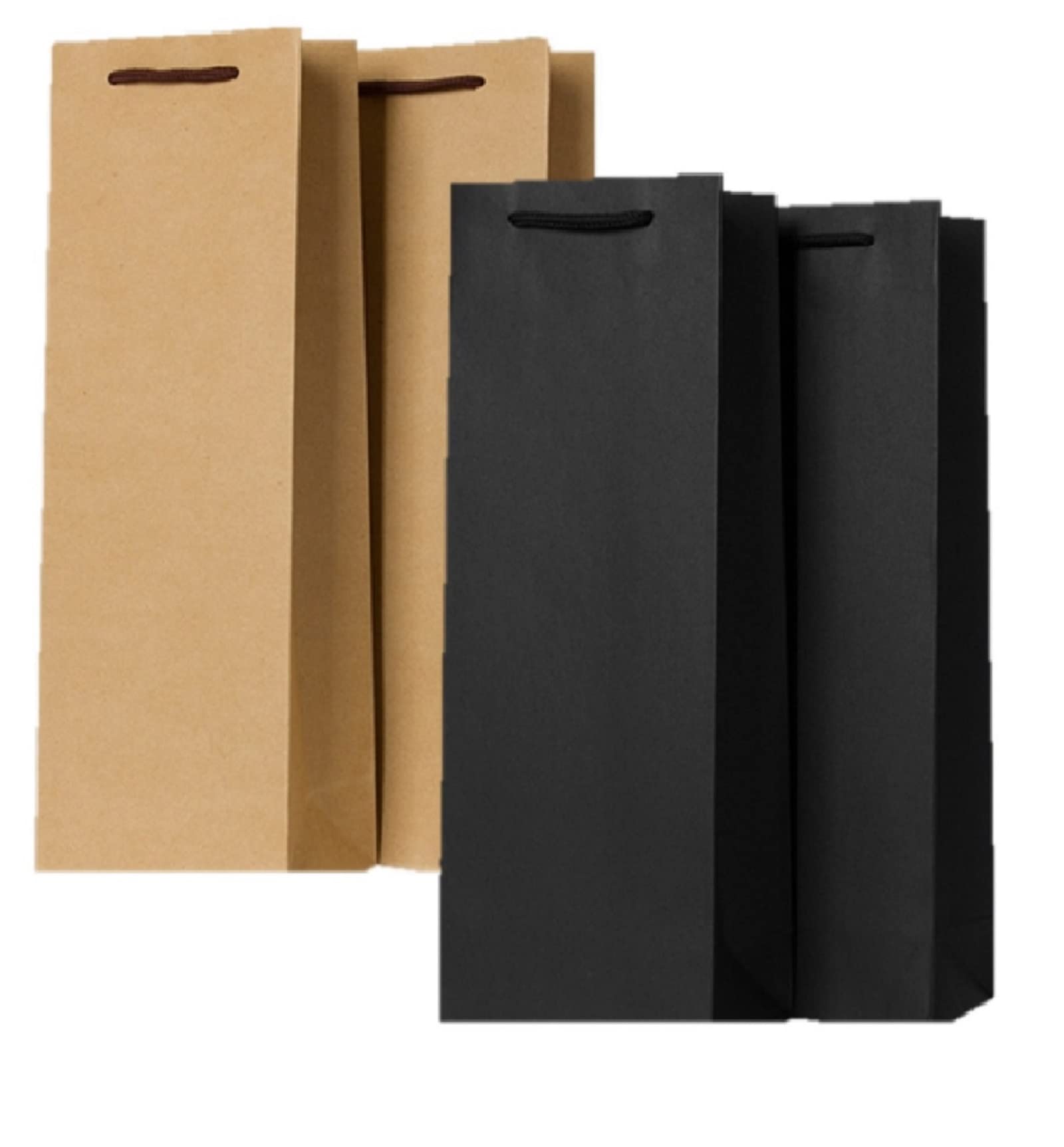 ワイン用 紙袋 100枚 セット白 贈答 プレゼント 手提袋 紙袋 ボトル 1bn2343.jpg