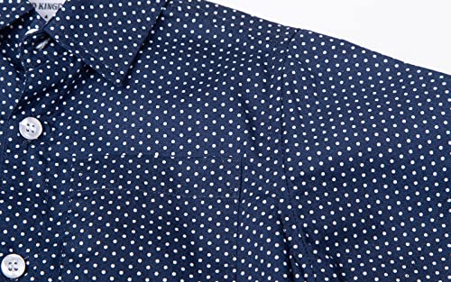 Mud Kingdom Boys Shirt Button Down Short Sleeve Collared Round Bottom Back Pleat Casual Summer3