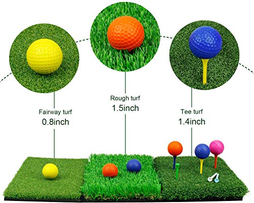 CRESTGOLF-Alfombrilla-de-Golf-para-Golpear-3-en-1-Plegable-Antideslizante-para-Hierba-practica-para-triturar-cesped-Alfombrilla-de-Golf-para-Patio-Trasero-para-Conducir-y-Entrenar-Golf