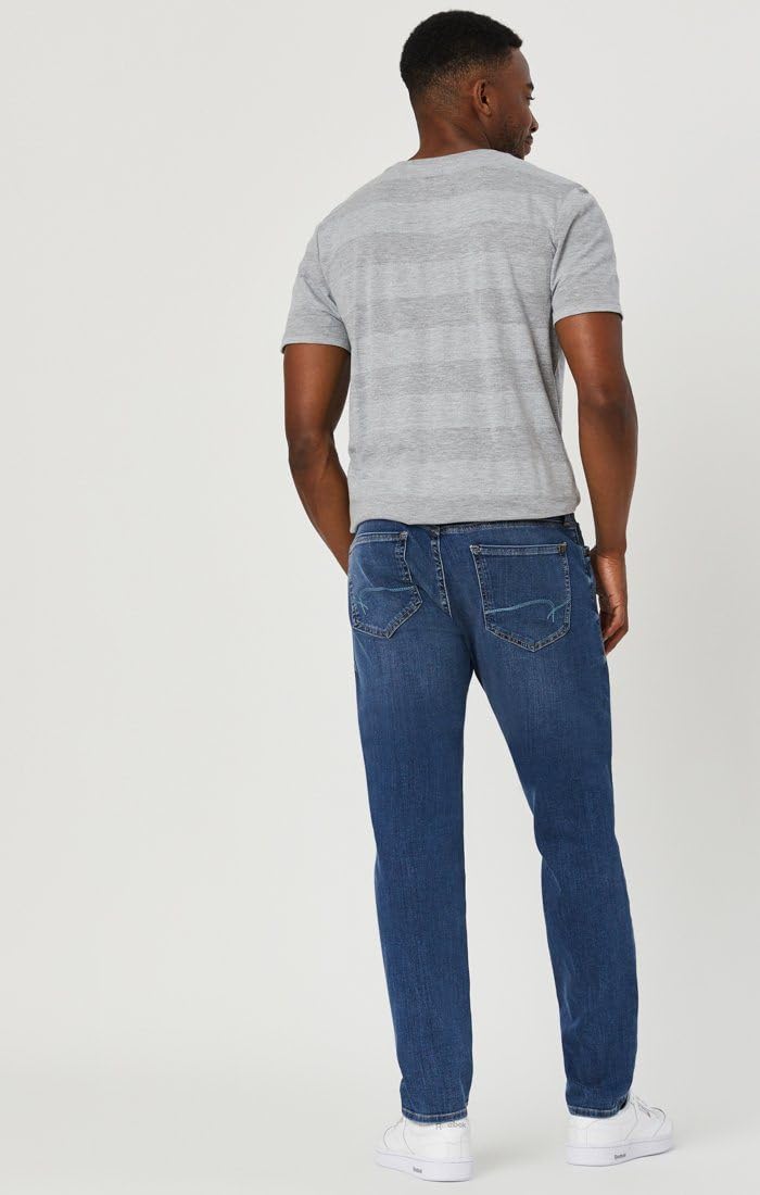Mavi Jake Slim Leg Kangaroo Jeans para Hombre