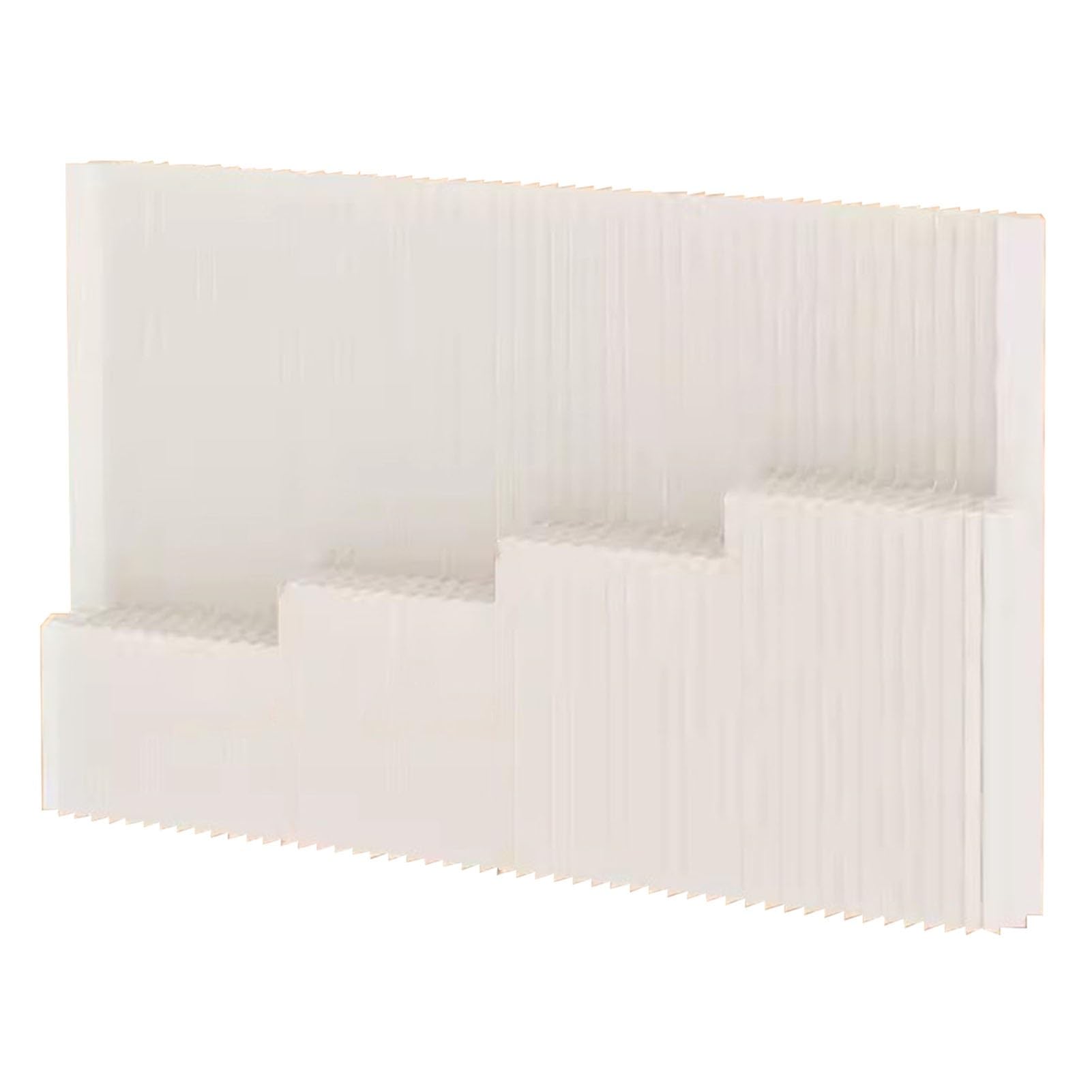 Rideaux de séparation de pièce, cloison Murale en Papier Pliable avec étagères, épaisseur renforcée pour Plus d'intimité, idéale pour Le Salon, la Chambre ou Le Bureau (5 m x 1,8 m
