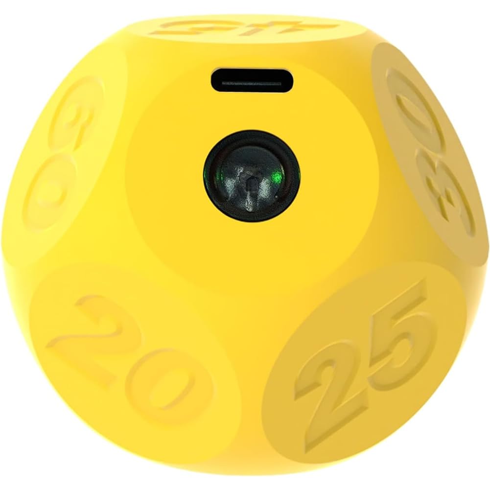 UDSKNV[KSL Rechargeable Cube Kitchen Timer-Countdown Timer 15-20-30-45-60 Mins for Cooking, Classroom Exercise C