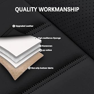 2 Seat Covers for Toyota FJ Cruiser 2007-2014,Premium Nappa Leather Car Seat Covers Car Seat Cushions,Waterproof Soft Seat Covers for Cars,Interior Accessories Airbag Compatible（Luxury-Black&Red）