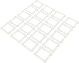 PartyKindom 20 Pçs DIY Caso Do Telefone Móvel Mini Molduras Decoração Miniture Acessórios Do Telefone Celular DIY Caso Do Telefone Encantos Caso Do Telefone Decoração Simulação Moldura De