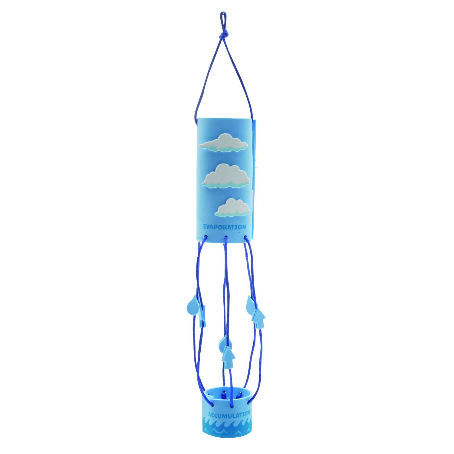 Fun Express Kit de manualidades de calcetín de viento para ciclo de agua, 12 unidades