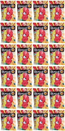 Bubs Skull Sour Réglisse l'alternative sans gélatine pour amateurs de bonbon acide 24x90g