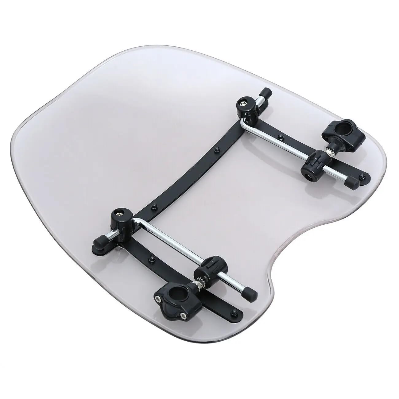 Arabrezza E Deflettori Per Moto Parabrezza Moto Universale(Clear)