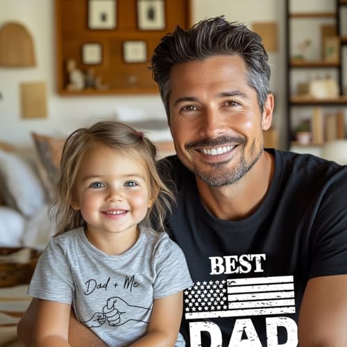 Image of Mrocioa for Dad from Daughter Son Daddy is My Hero Toddler Boy Girl Kids T-Shirt