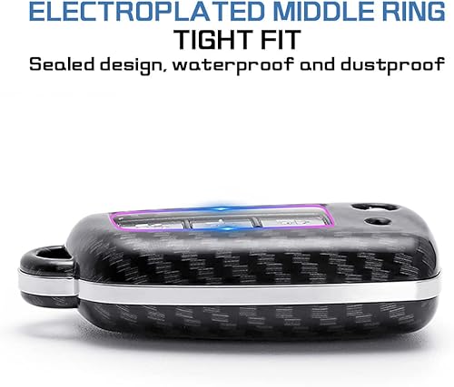 Miniatura 5 de ontto Ajuste para Nissan Flip Key Fob Cover ABS Car Key Case Carcasa para Rogue Rogue Select