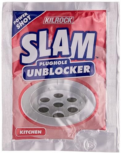 Kilrock 182083 Slam cocina desagüe desatascador, color rojo